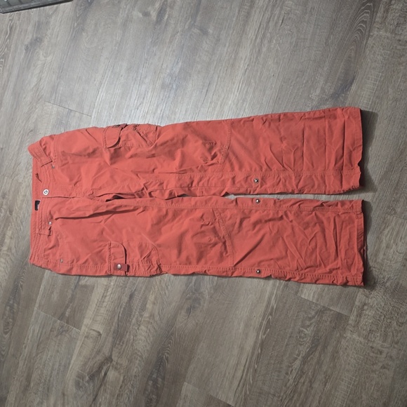 Kuhl Pants - Kühl (Kuhl) Kultivator Kargo Cropped Cargo Pants, Rust Color, Women’s Size 6 Reg